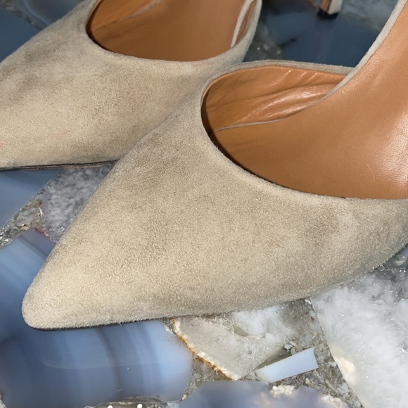 Suede Vince Heels - Beautiful! Sz 37.5 - Picture 2 of 8